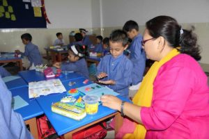 Clay modeling primary section B | Sanskriti School