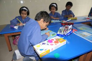 Clay modeling primary section C | Sanskriti School