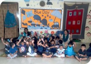 Blue Day | Sanskriti School